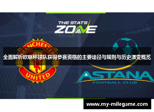 全面解析欧联杯球队获得参赛资格的主要途径与规则与历史演变概览